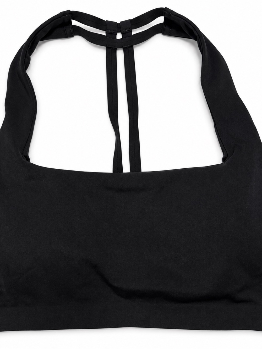 Lululemon Black Strappy Back Sports Bra Size 6 Approx